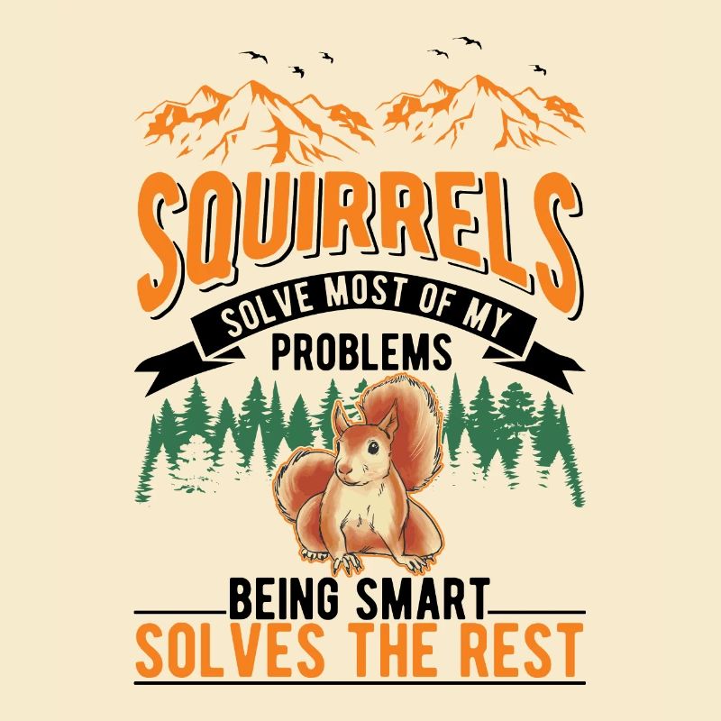 Eichhörnchen Geschenk Grauhörnchen Squirrel