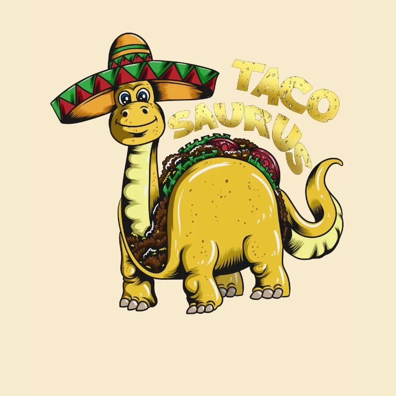 Brachiosaurus Dinosaur Tacosaurus Cinco de Mayo