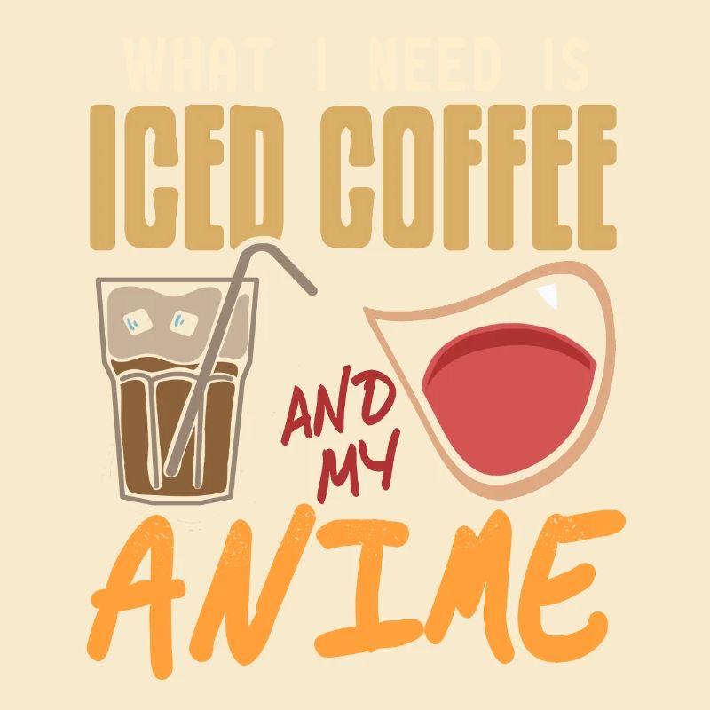 Ce dont j’ai besoin, c’est d’un café glacé et de mon anime cool présent