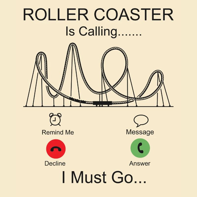 Roller Coaster Phone Display