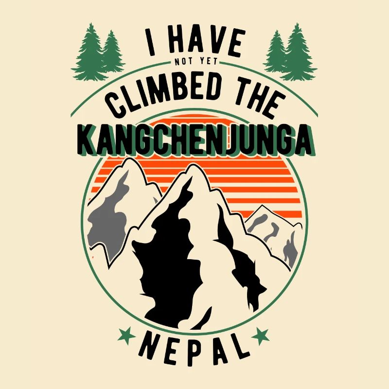 Wanderer - Kletterer Wanderwanderung Kangchenjunga