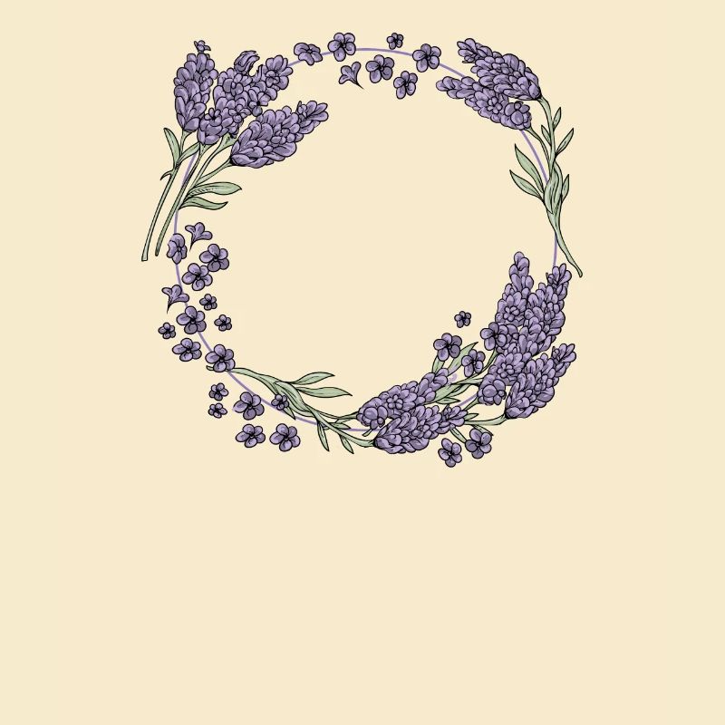 Lavender I Team Bride Flower Wreath Wedding Boho