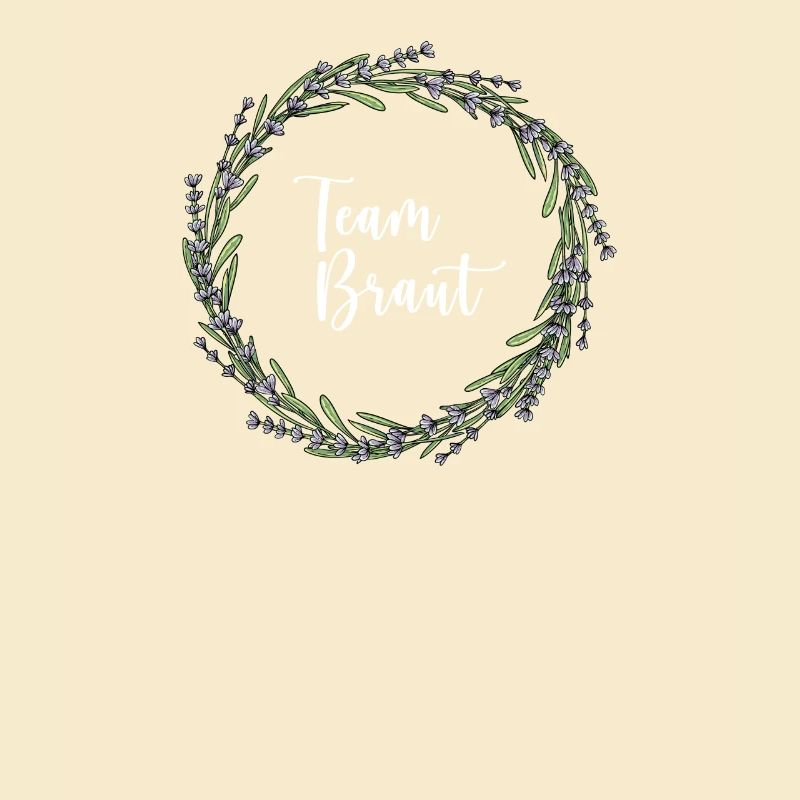 Lavender I Team Bride Flower Wreath Wedding Boho