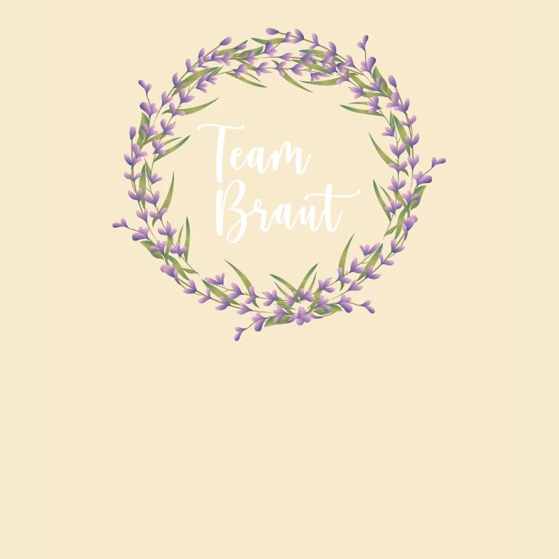 Lavender I Team Bride Flower Wreath Wedding Boho