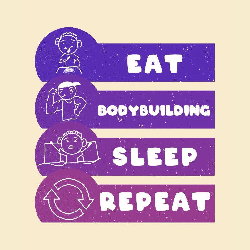 Manger Musculation Sommeil Répéter