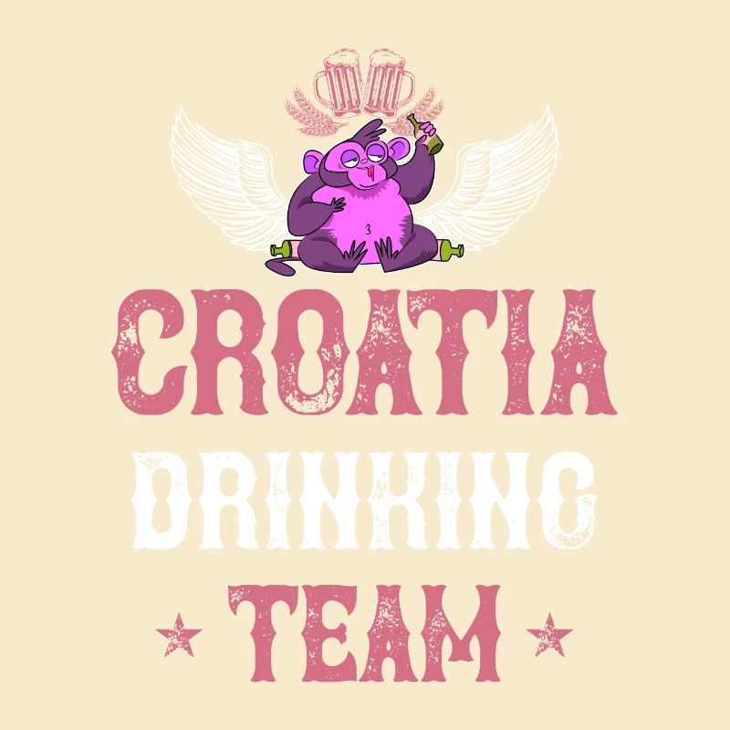 Équipe de Croatie de boisson