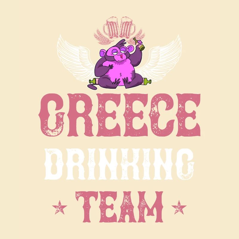Équipe de grèce pour boire