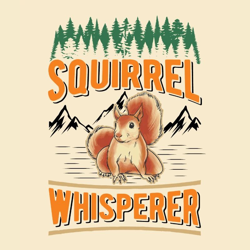 Eichhörnchen Flüsterer Squirrel Whisperer