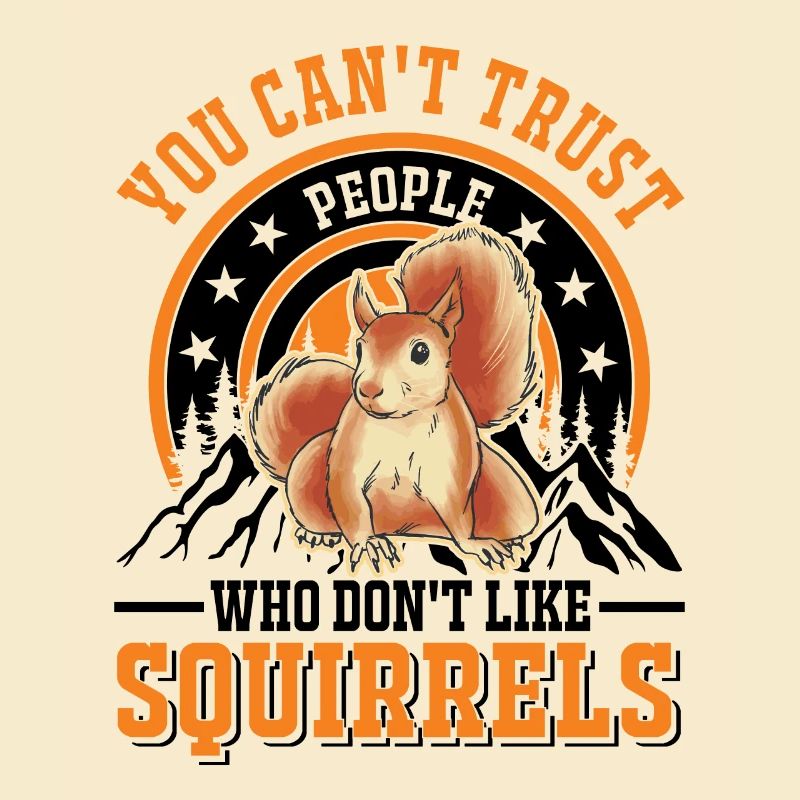 Eichhörnchen Geschenk Grauhörnchen Squirrel