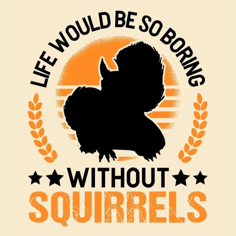 Eichhörnchen Geschenk Squirrel Grauhörnchen