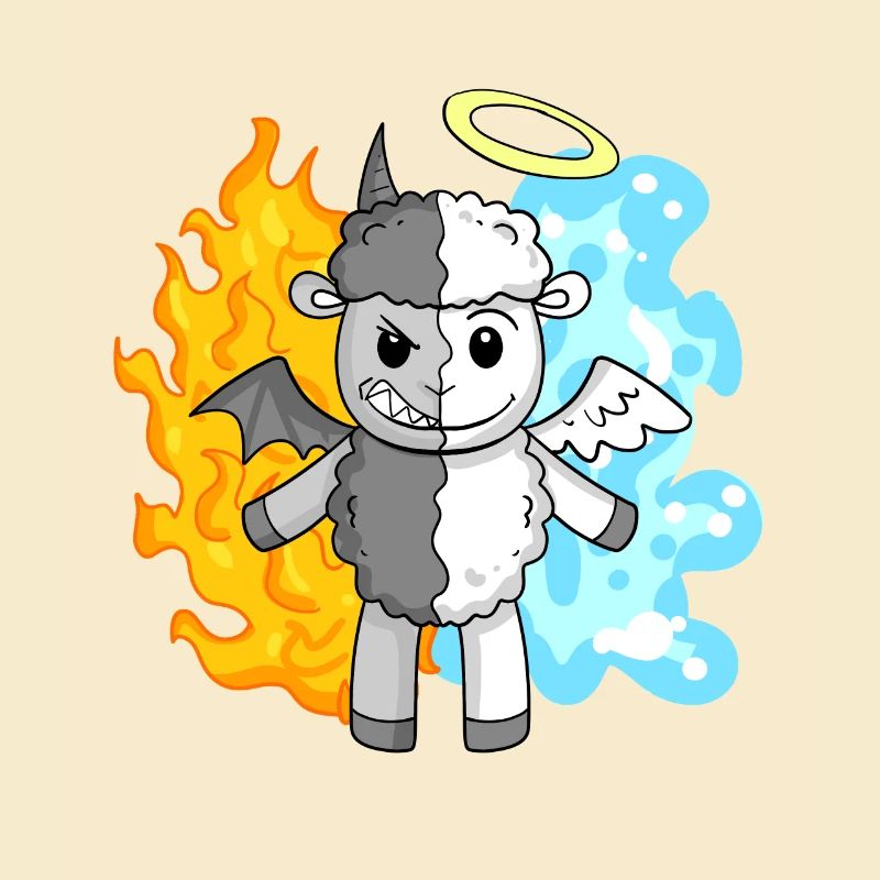 Moutons - Anges et Diables