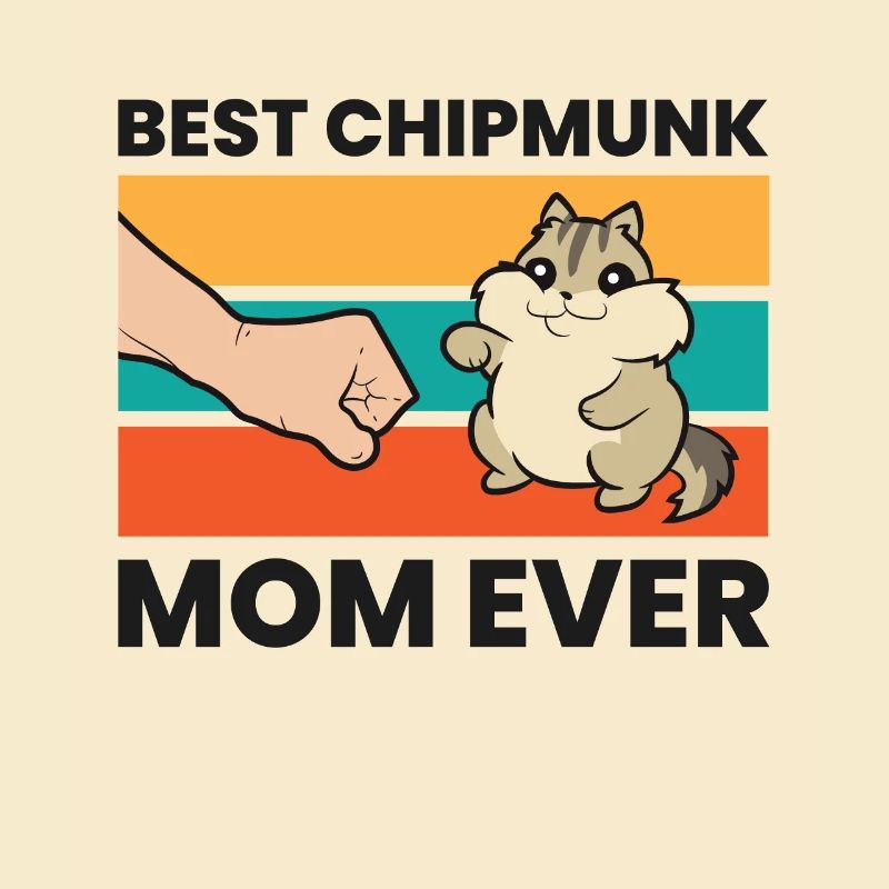 Mignon Pet Chipmunk Propriétaire Meilleur Chipmunk Maman Jamais