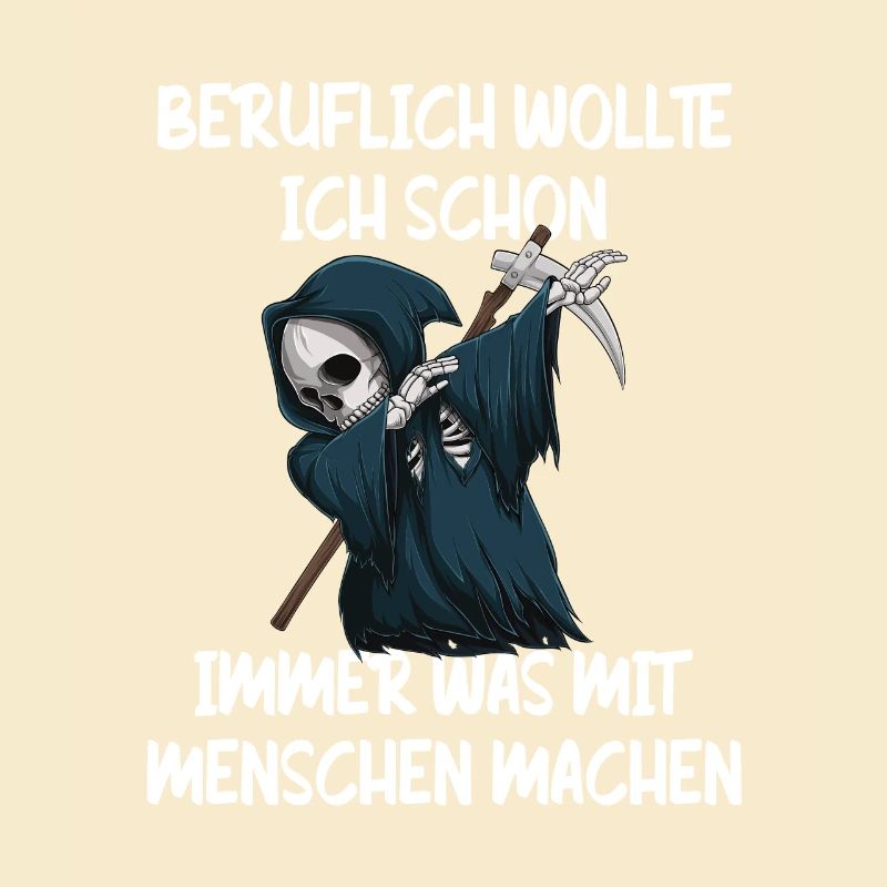 Sensenmann Berufswunsch Mit Menschen