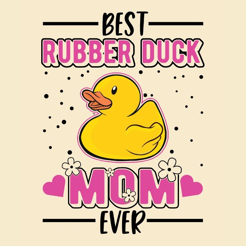Best Rubber Duck Mom Ever Rubber Ducks Mama Bathing Duck