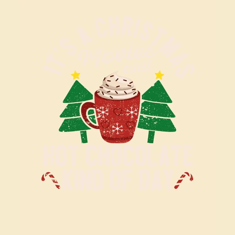 C’est un film de Noël et du chocolat chaud