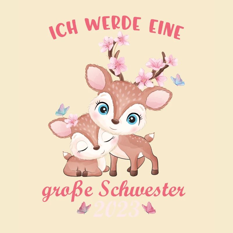 Ich werde eine große Schwester 2023 kleine Hirsche