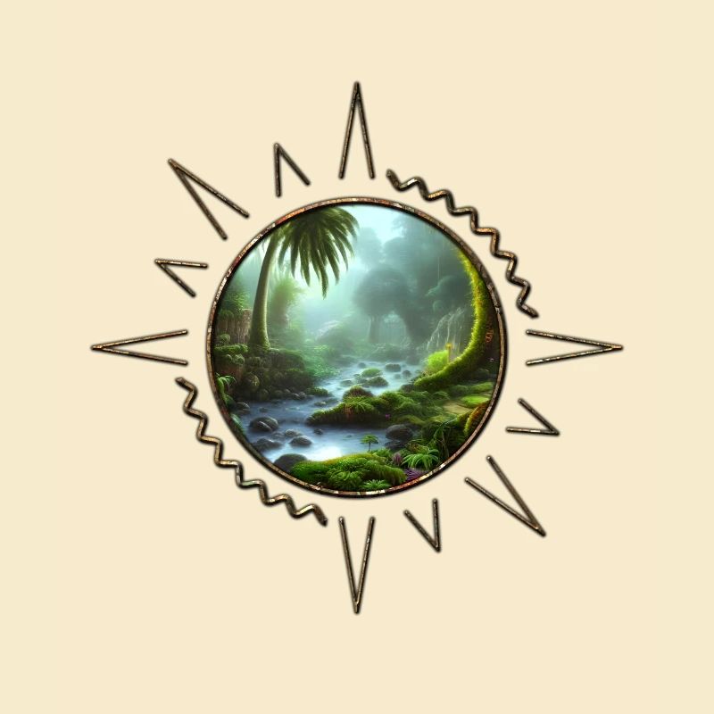 au milieu de la jungle