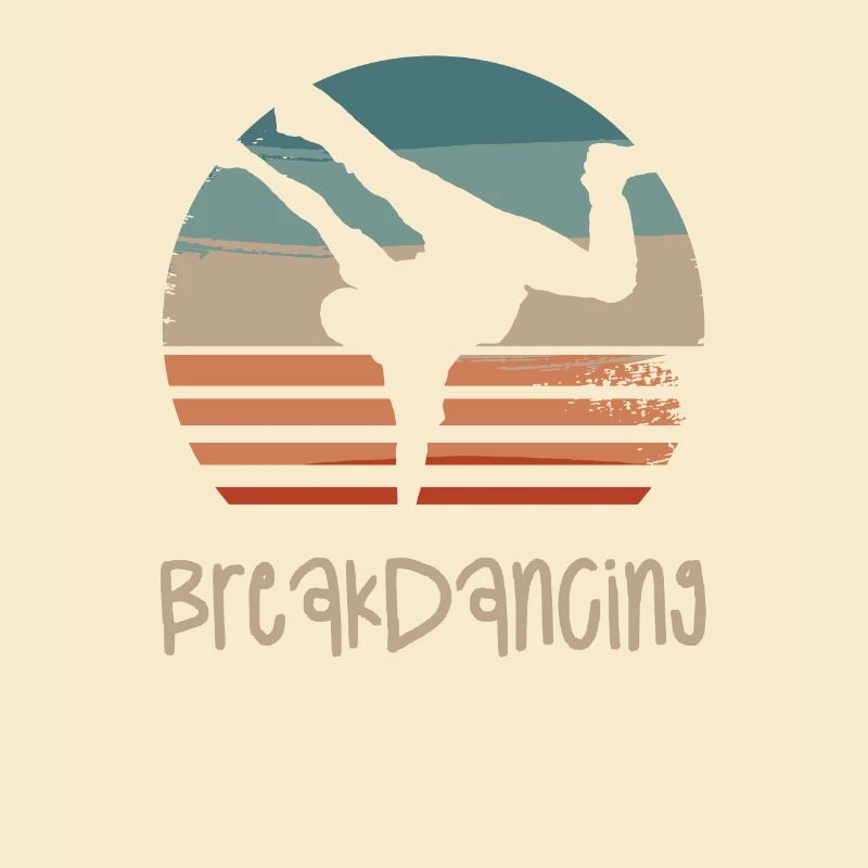 Rétro Vintage Classique Breakdance Breakdance Danc