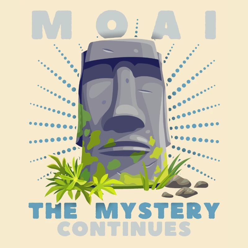 Moai, Steinköpfe, Osterinsel Rapa-Nui