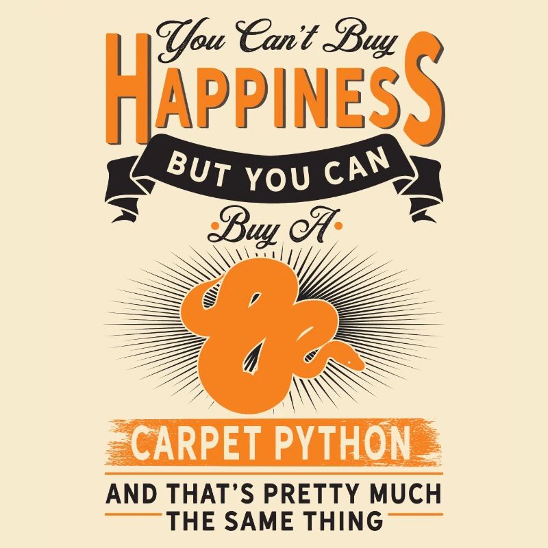 Vous pouvez acheter du python de tapis