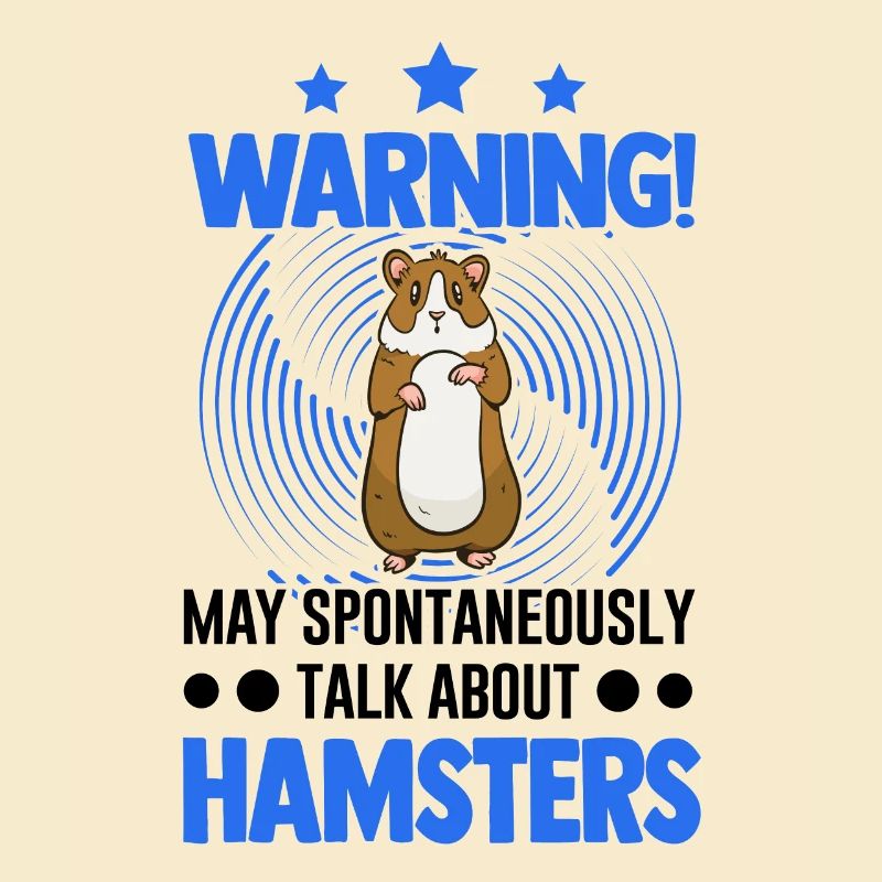 Avertissement Hamster Hamster Roue Hamster Doré