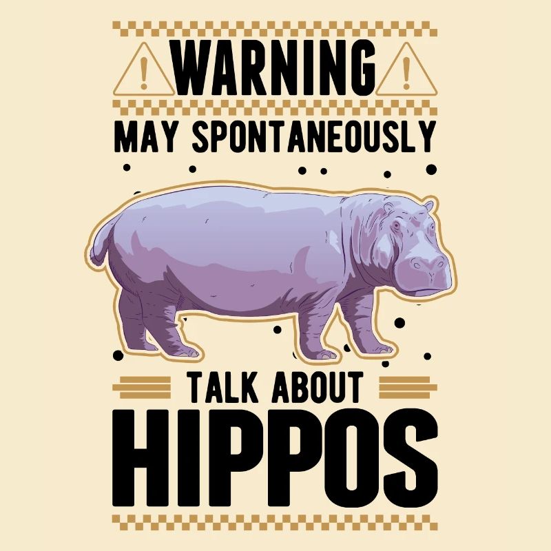 Warning Hippo Hippo Hippo Hippo