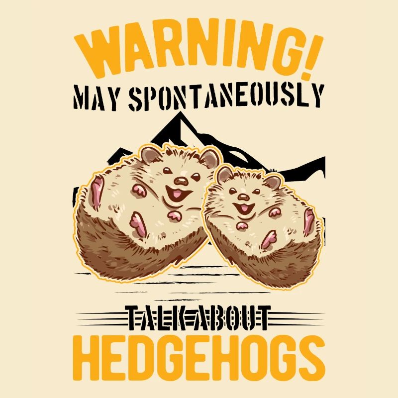 Warnung Igel Stacheligel