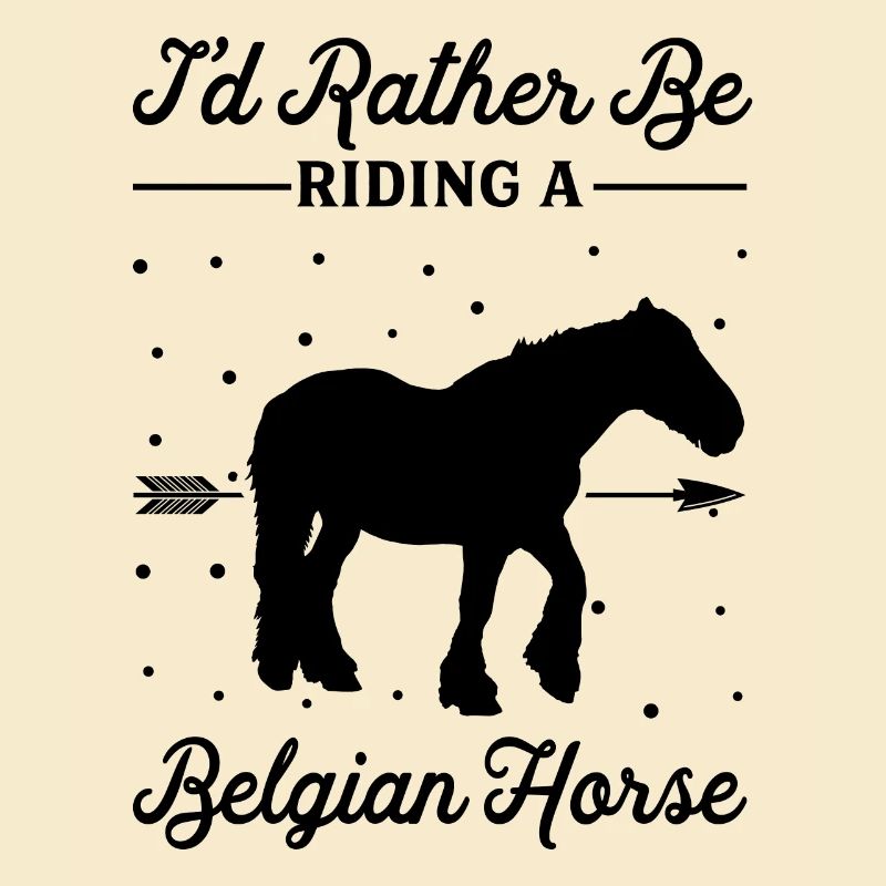 Monter à cheval belge