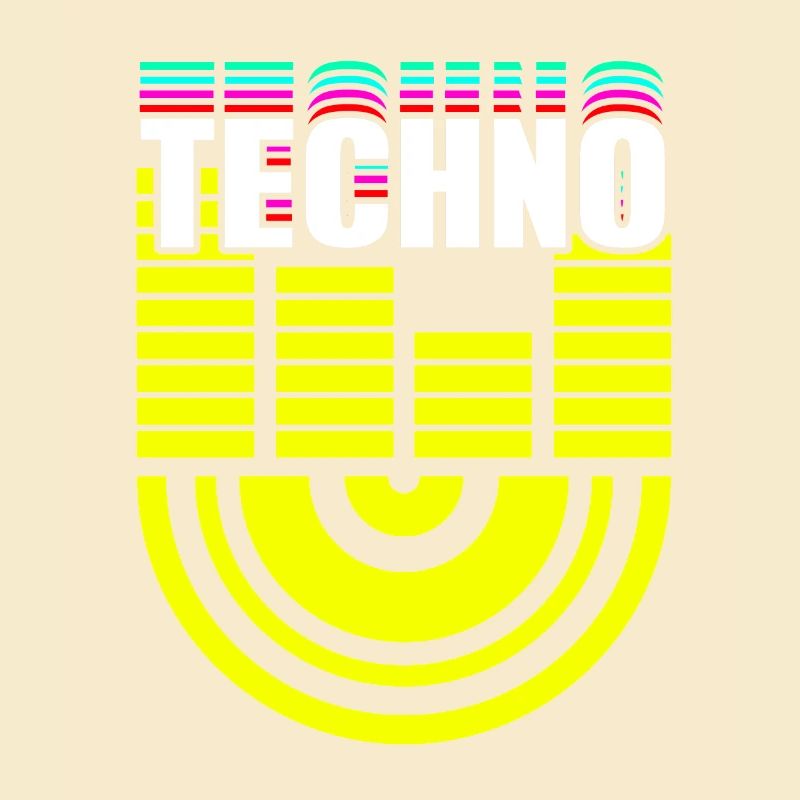 Retro Awesome TECHNO BPM Cool DJ Deejaying Designs