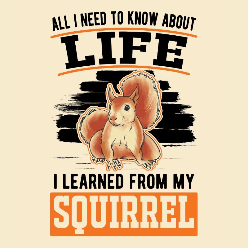 Eichhörnchen Geschenk Grauhörnchen Squirrel