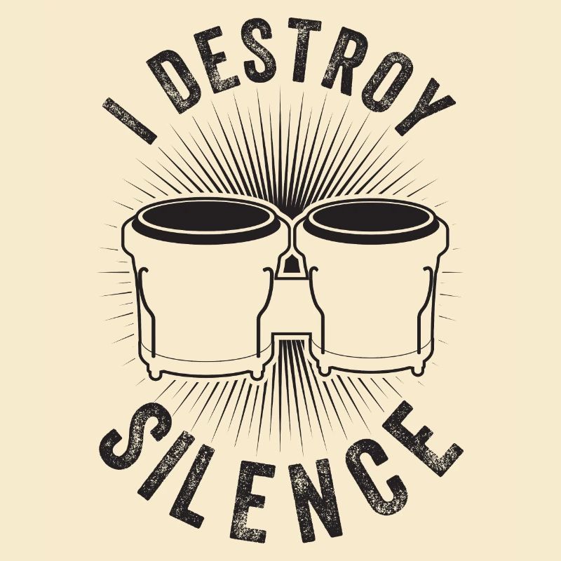 Silent Destroy - Vintage Bongo Drums