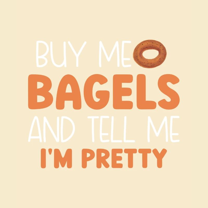 Bagel Essen Geschenk Bagel