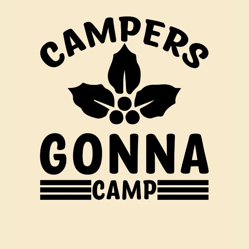 Camper werden campen Wandershirt