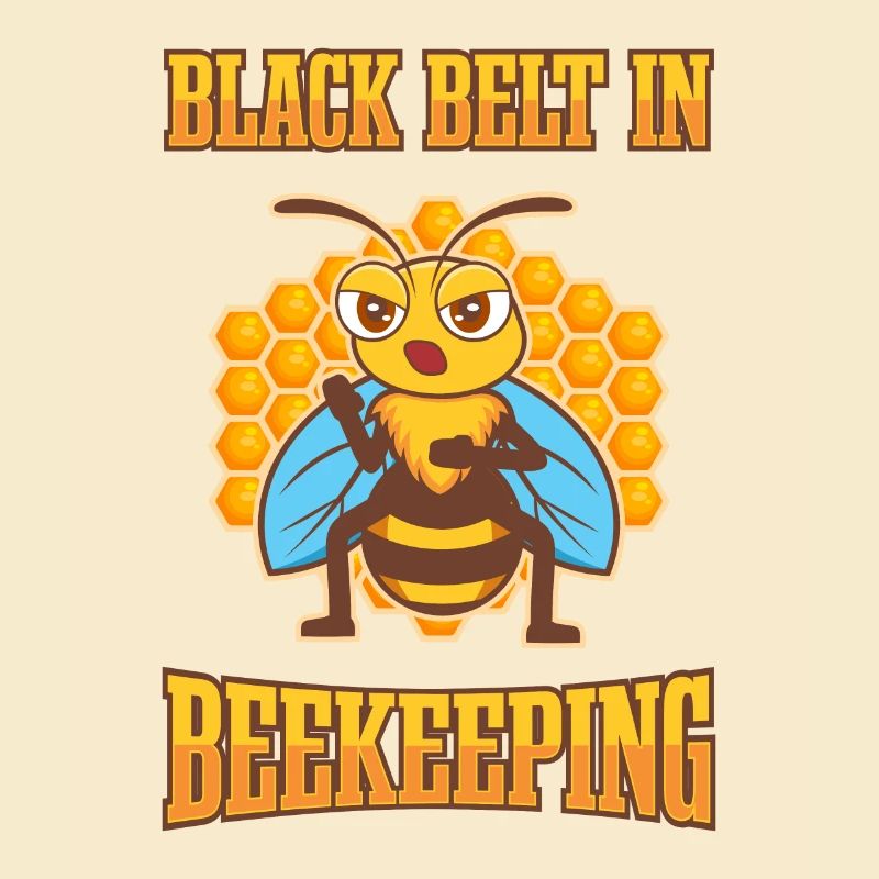 Beekeeper Squad Ironic Saying Beekeeping Beehive