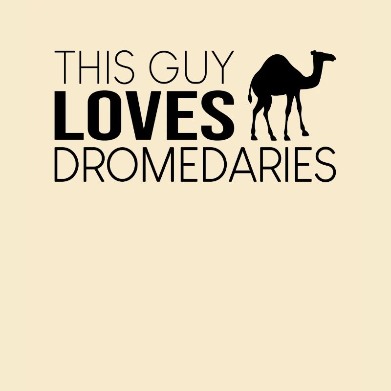 This guy loves dromedaries