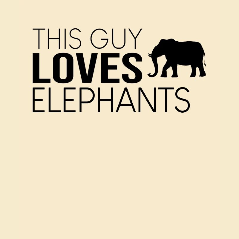 Ce type aime les éléphants