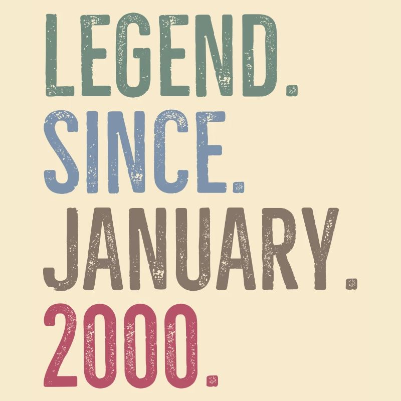 Legende seit Januar 2000