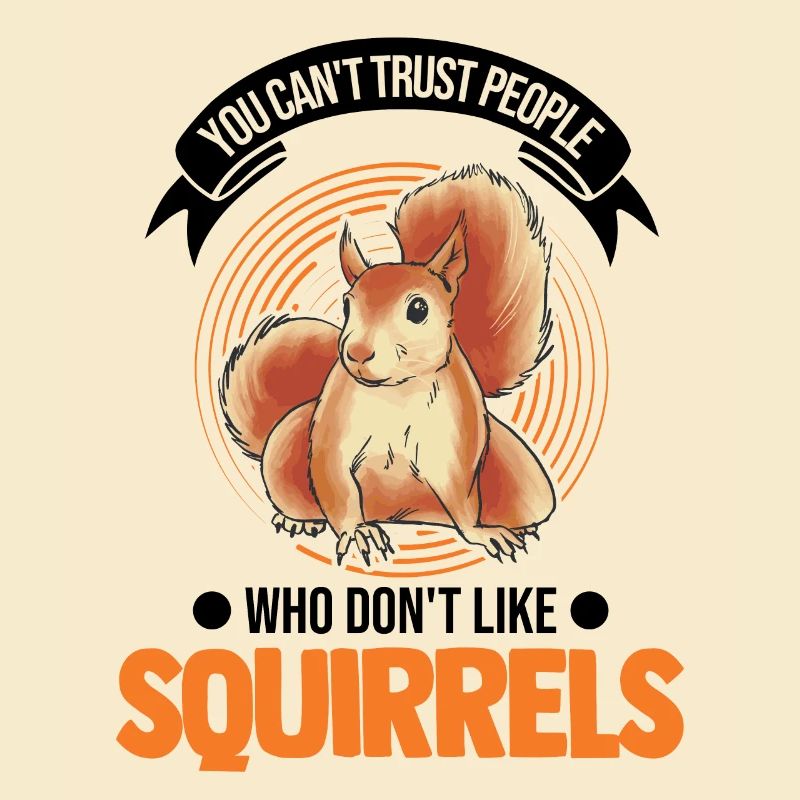 Eichhörnchen Geschenk Grauhörnchen Squirrel