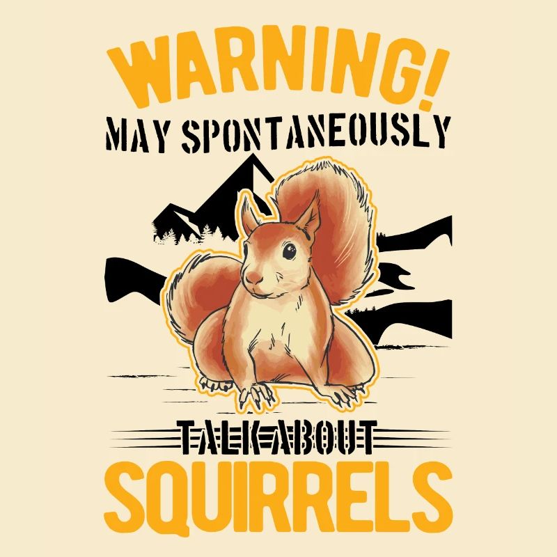 Warnung Eichhörnchen Grauhörnchen