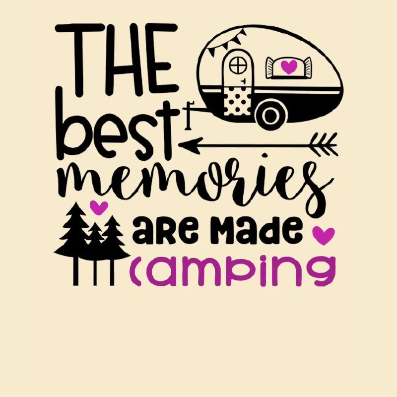 Camping Erinnerungen Wandershirt