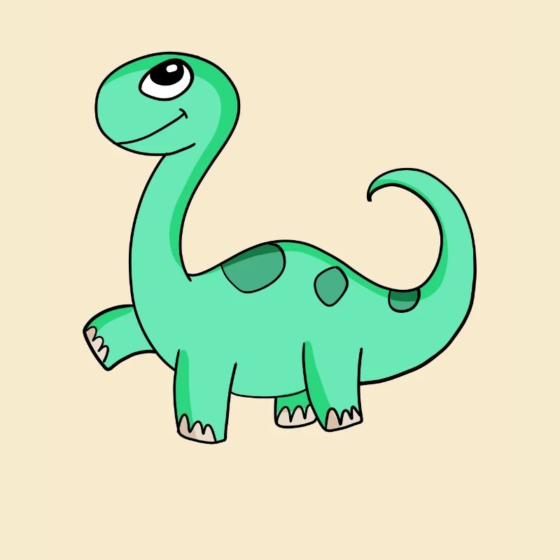 Dinosaurier Motiv