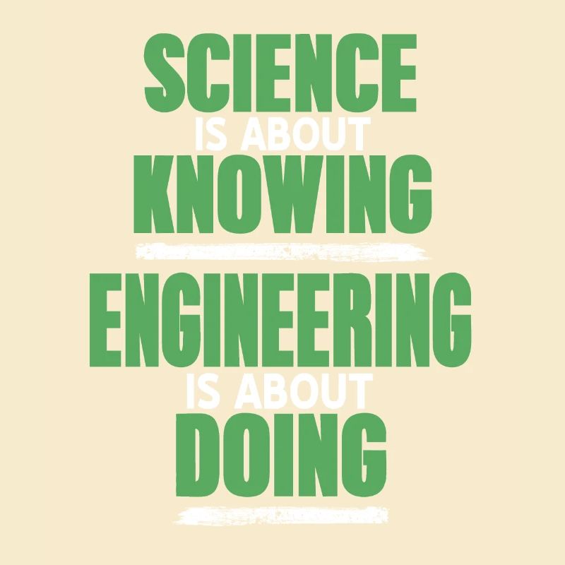 Engineering Is About Doing Awesome Retro Present