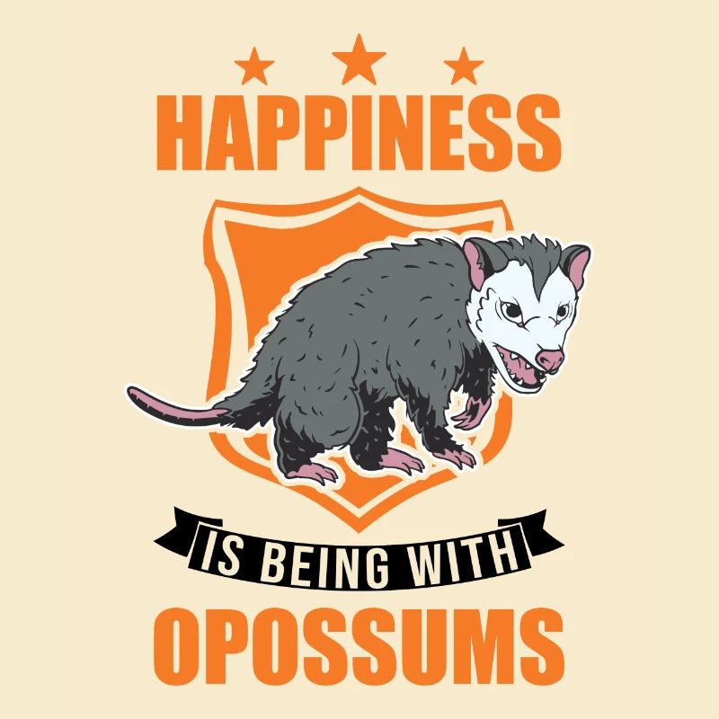 Happiness is being with Opossums Beutelratte