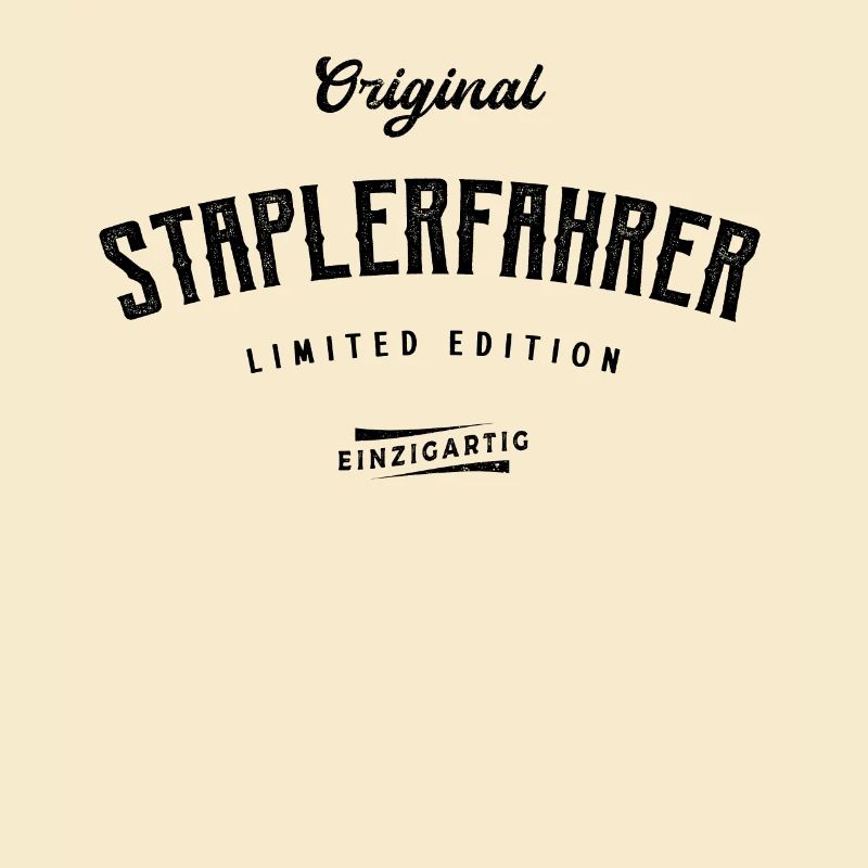 Staplerfahrer Limited Edition Gabelstapler