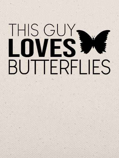 Typ Schmetterling Spruch