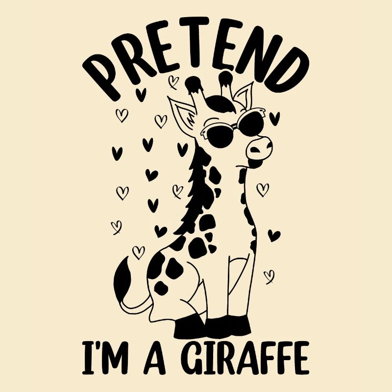 Giraffe Pretend I'm A Giraffe