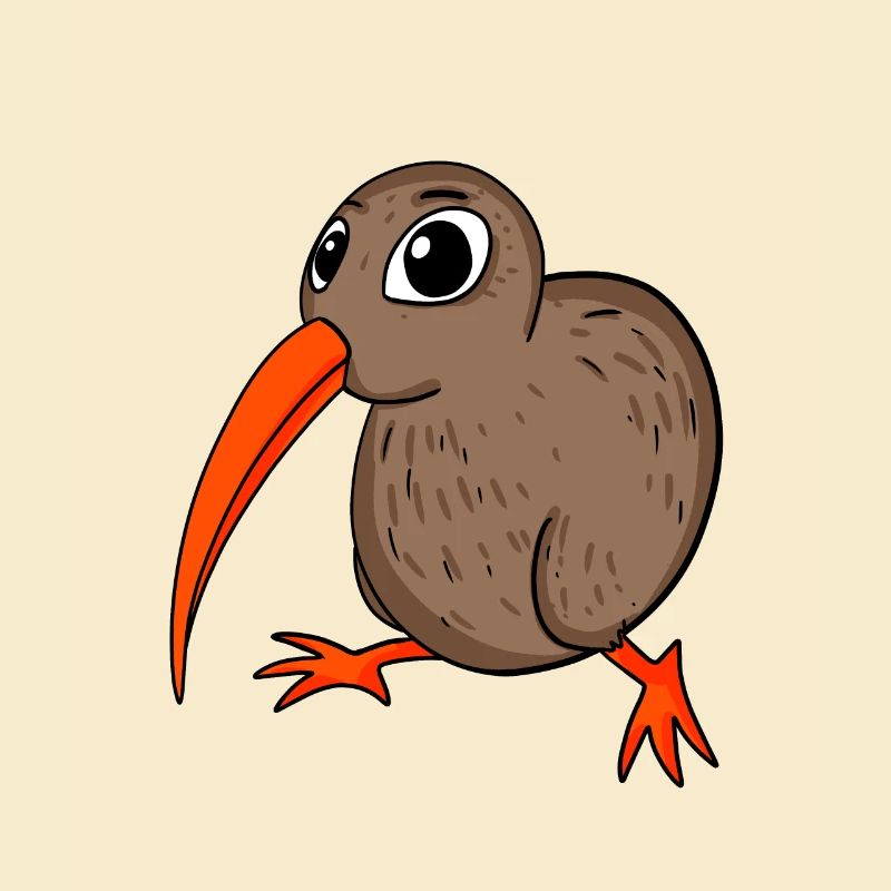 Kiwi Kiwis Oiseau Cadeau