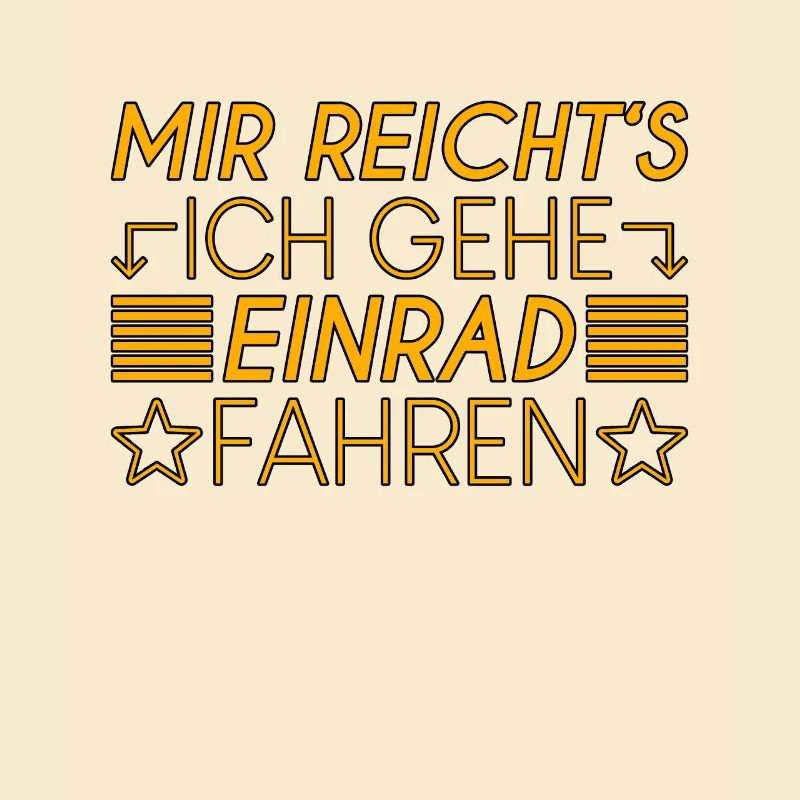Einrad Spruch