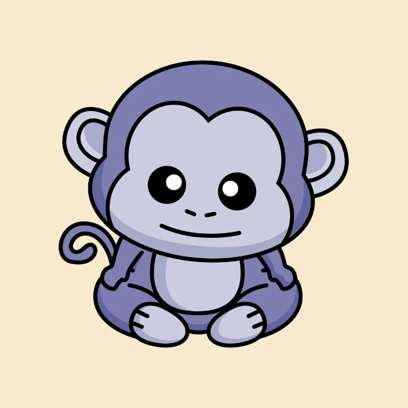 Monkey Comic Animal
