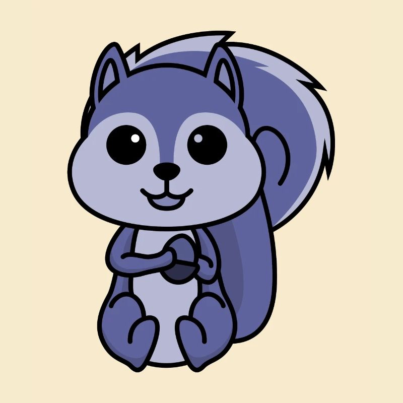 Eichhörnchen Comic Tier